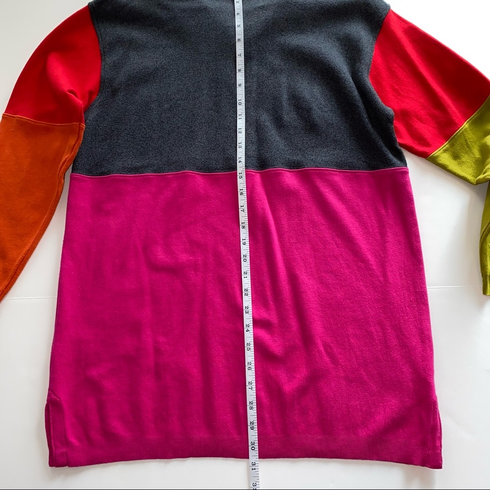 Retro Jones New York Sport Colorblock 1/4 Zip Pullover - Picture 7 of 8